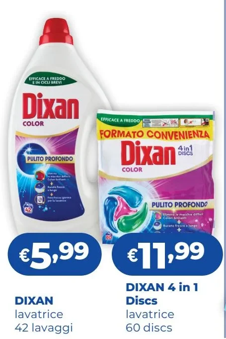 Ritaglio volantino Acqua & Sapone - Offerta Acquaesapone ritaglio pag16 dixan valida dal 11/10 al 01/11
