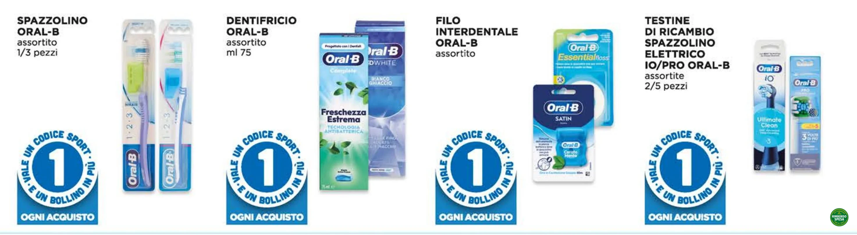 Ritaglio volantino Alì - Offerta Ritaglio pag04 oral b valida dal 05/10 al 28/10