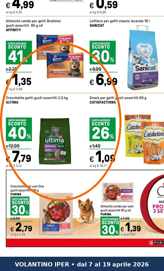 Ritaglio volantino Iper La grande i - Offerta Ritaglio pag33 ultima valida dal 16/04 al 26/04