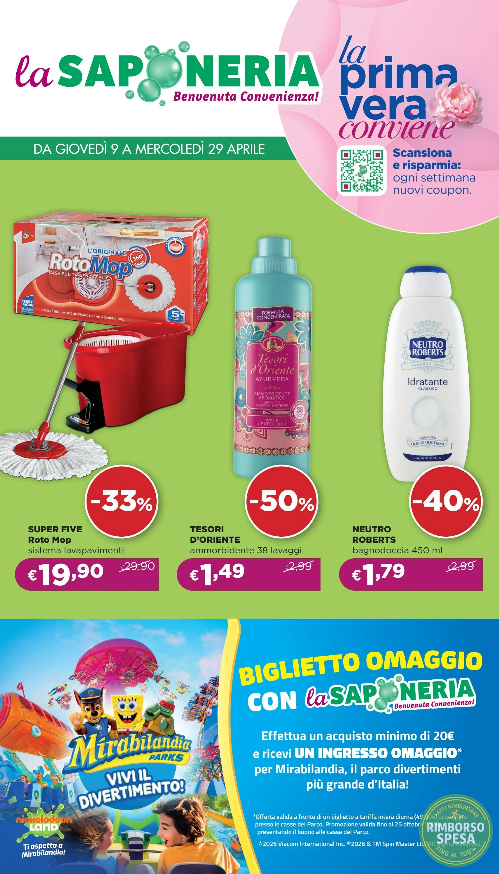 Volantino La Saponeria