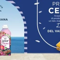Lenor ti regala un fantastico Telo Mare!