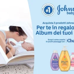 Johnson's Baby ti regala un Foto Album Cheerz!