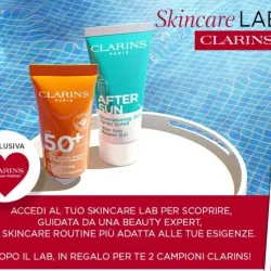 Clarins ti regala 2 campioni omaggio!