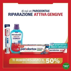 Parodontax ti rimborsa il 50% su dentifrici e collutori