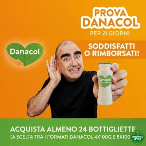 Danacol Soddisfatti o Rimborsati: fino a 19,44€ di rimborso