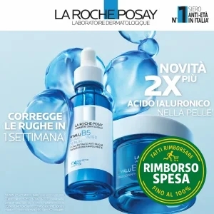 Kit Hyalu B5 gratis: siero e crema campione omaggio La Roche-Posay