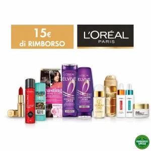 L'Oréal Paris ti Rimborsa 15 euro con My Beauty Partner