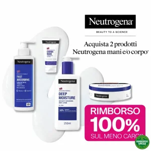 Neutrogena: il Meno Caro è GRATIS con il Cashback Inverno 2026