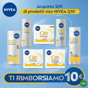 NIVEA Q10 Viso ti Rimborsa 10 euro