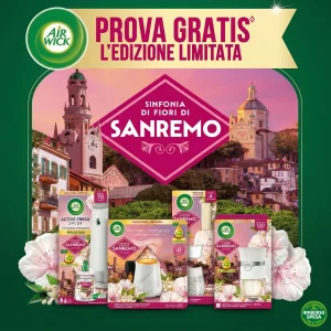 Air Wick: l'Edizione Limitata Sanremo e' GRATIS (rimborso fino a 9,99€)
