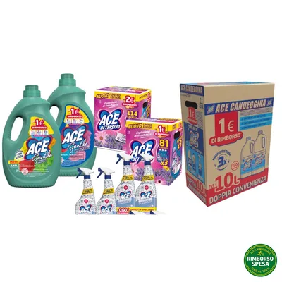 ACE Spendi e Riprendi: fino a 4 rimborsi sui prodotti per la casa