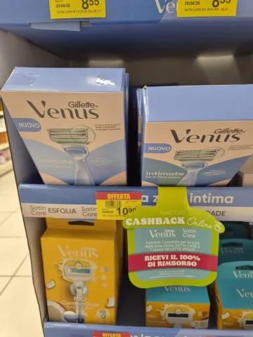 Foto reale di RimborsoSpesa.it presso Tigotà: Gillette Venus e Satin Care: Rimborso 100% sul Rasoio (max 15 euro)