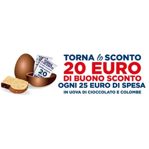 Esselunga Torna lo Sconto Pasqua: buono 20€ su uova e colombe