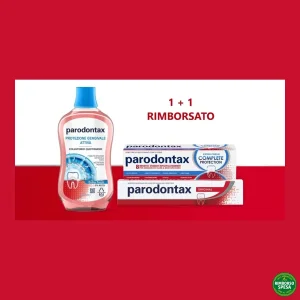 Parodontax 1+1 Rimborsato: cashback fino a 7,50 euro sul secondo prodotto