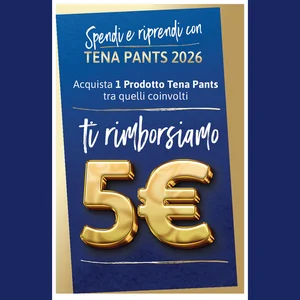 TENA Pants ti Rimborsa 5 euro: Spendi e Riprendi 2026