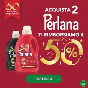 Perlana ti Rimborsa il 50% per il suo 50esimo Anniversario