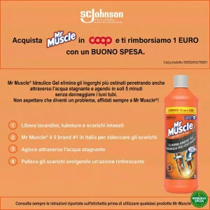 Mr Muscle ti Rimborsa 1 euro da Coop con un Buono Spesa