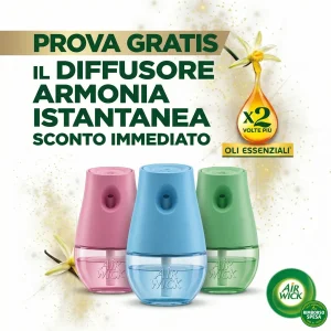 Air Wick ti Rimborsa il Diffusore Armonia Istantanea (fino a €9,99 gratis)