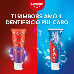 Colgate ti Rimborsa il Dentifricio Max White: fino a 5,99€