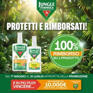 Jungle Formula ti Rimborsa il prodotto Kids o Family: fino a 12,99€