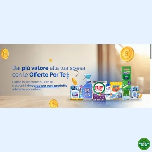 P&G Per Te: Rimborso Parziale fino a 9,50€ su Fairy, Swiffer, Viakal e altri