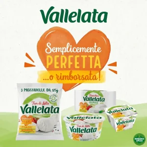 Vallelata: Rimborso 100% su Mozzarelle e Formaggi Freschi