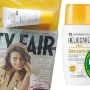 Heliocare 360° SPF50+ Gratis con Vanity Fair n.21 in Edicola