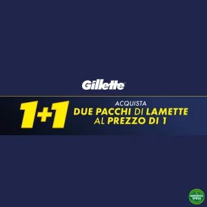 Gillette ti Rimborsa le Lamette più Care fino a 33€