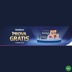 Kukident Plus ti Rimborsa il 100% (fino a 20 euro)