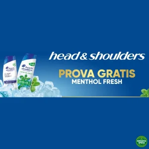 Head & Shoulders ti Rimborsa lo Shampoo Menthol Fresh fino a 5 euro