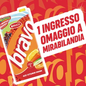 Rauch Bravo ti Regala l'Ingresso a Mirabilandia per un Bambino