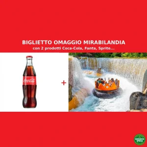 Coca-Cola ti Regala un Biglietto Omaggio a Mirabilandia