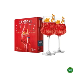 Campari Spritz ti Regala 2 Calici Originali Gratis