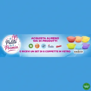 Airwick, Sole, Calgon: Premio Certo, Set 6 Coppette Gratis