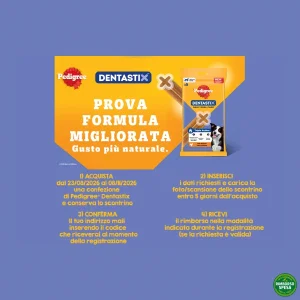 Dentastix ti Rimborsa 1 Euro sugli Snack per Cani