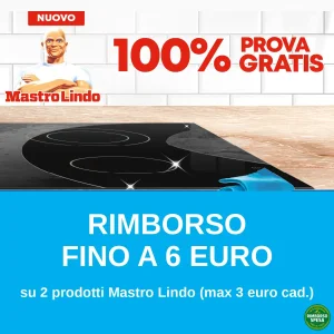 Mastro Lindo ti Rimborsa fino a 6 euro su 2 Prodotti