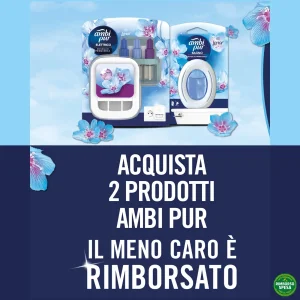 Ambi Pur ti rimborsa il prodotto meno caro fino a 8,99 euro