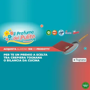 Sole, Airwick, Calgon, Woolite e Glassex ti Regalano Crepiera o Bilancia (20 euro)