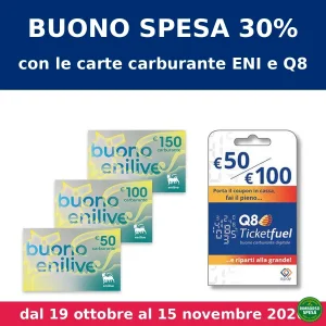 Esselunga ti Regala un Buono Spesa del 30% con le Carte Carburante