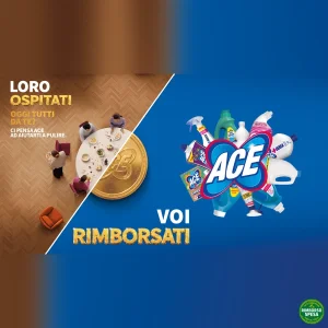 ACE ti Rimborsa fino a 10,50 euro con Voi Rimborsati