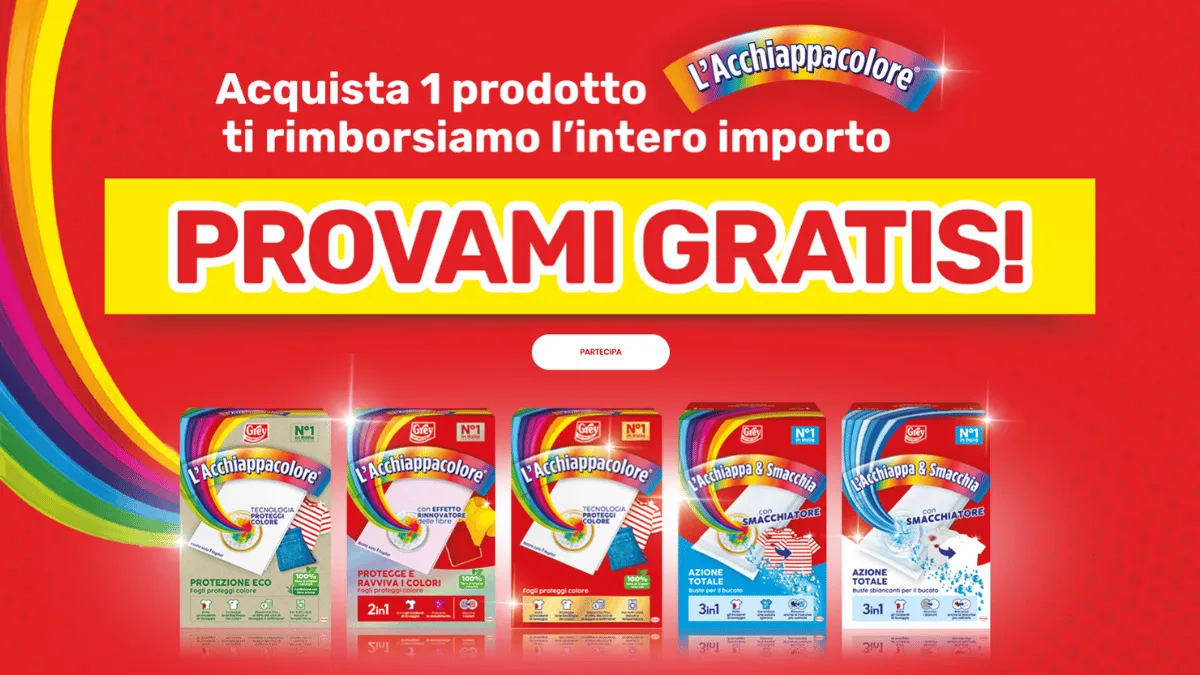 Cashback L’Acchiappacolore Henkel: Rimborsato al 100%! 🌈